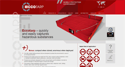 Desktop Screenshot of eccotarp.com